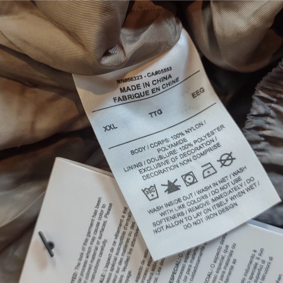 Jordan Black and Gray Tie-Dye Lined Track Pants - Picture 4 of 6